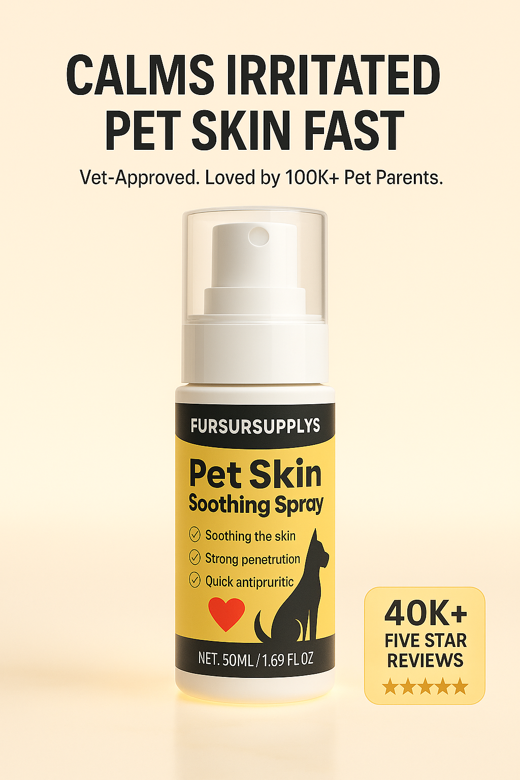 Pet Skin Soothing Spray